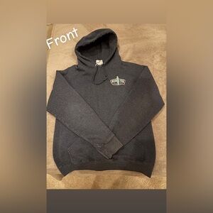 Ron Jon Charcoal Hoodie with Logo